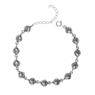 Pulseira Bali Conchas do Mar em Prata 925 em Oferta na Shopee