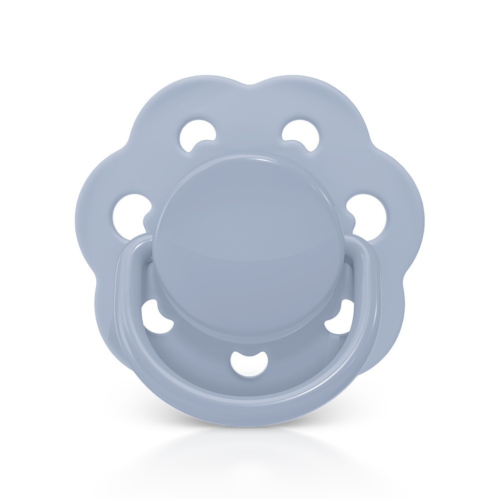 Chupeta Candy Style Bico Redondo em Silicone 6m+ Azul Lillo