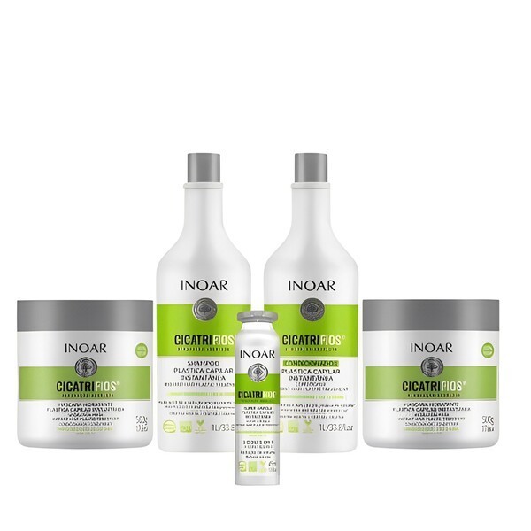 Inoar Cicatrifios Kit New Collection 5 produtos em Oferta na Shopee