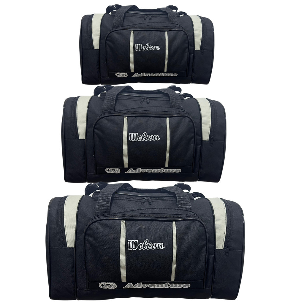 Kit 3 Malas de Viagem Welcon Grande Media Pequena Adventure