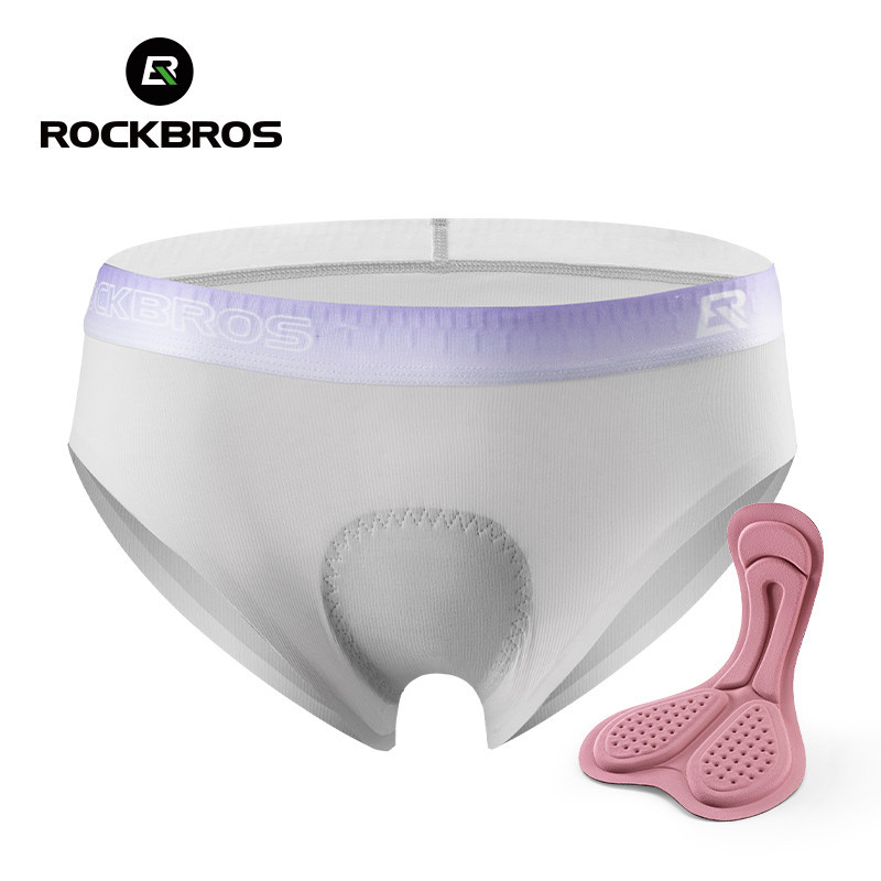 ROCKBROS Roupas Íntimas Femininas De Ciclismo Calças Curtas Para MTB Road Bike em Oferta na Shopee