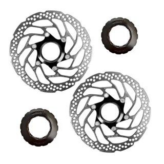 PAR DISCO DE FREIO / ROTOR SHIMANO ALTUS SM-RT30 160MM CENTER LOCK (P/PAST RESINA) em Oferta na Shopee