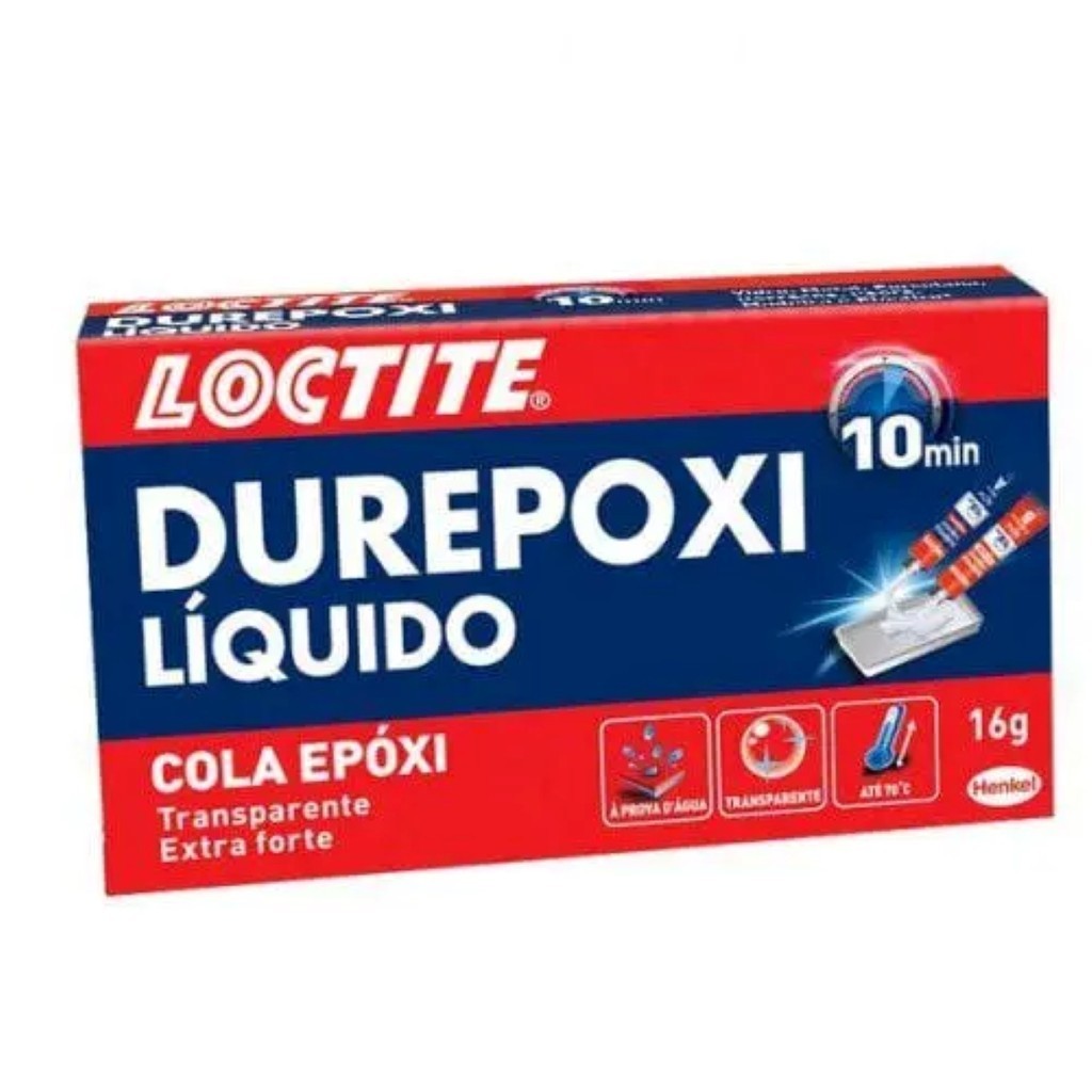Adesivo Epóxi 16g Durepoxi Líquido - Loctite - Home & Living