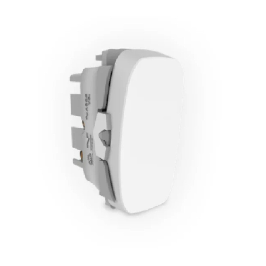 MODULO INTERRUPTOR SIMPLES 10A 250V BRANCO GRACIA ALUMBRA