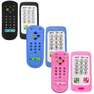 Mordedor Bebê Macio Massageador Gengiva Controle e Celular Infantil Dentição Seguro Sem BPA Ftalato em Oferta na Shopee