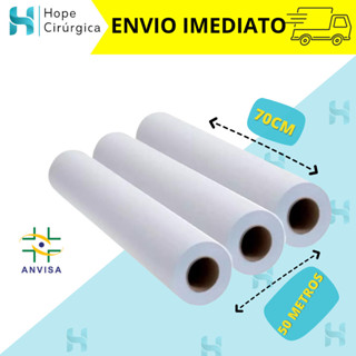 Lençóis Descartável - Papel Hospitalar para Maca 70x50 - 100% Celulose em Oferta na Shopee