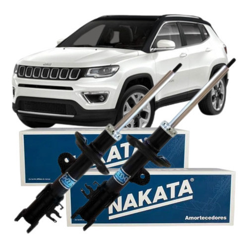 Par Amortecedor Dianteiro Original Nakata Jeep Compass 4x4 4x2 2016 2017 2018 2019 2020