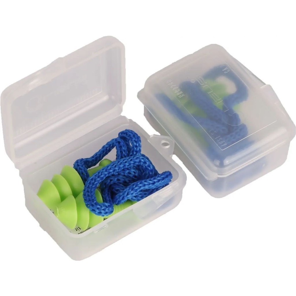 Kit 10 Protetor Auricular Quantum Silicone com Cordão e Caixa 17dB Libus