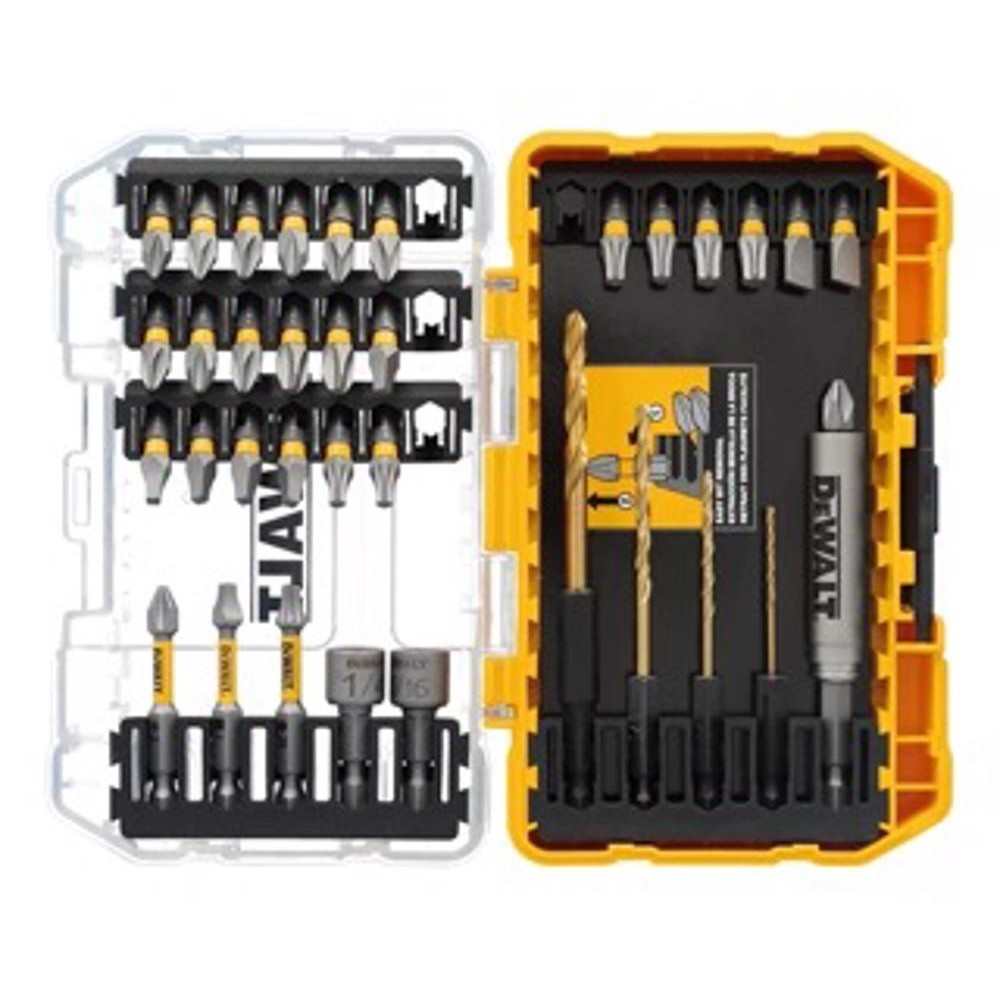 Jogo Bits E Brocas Parafus/furar Maxfit Ultra 35 Pcs Dewalt em Oferta na Shopee