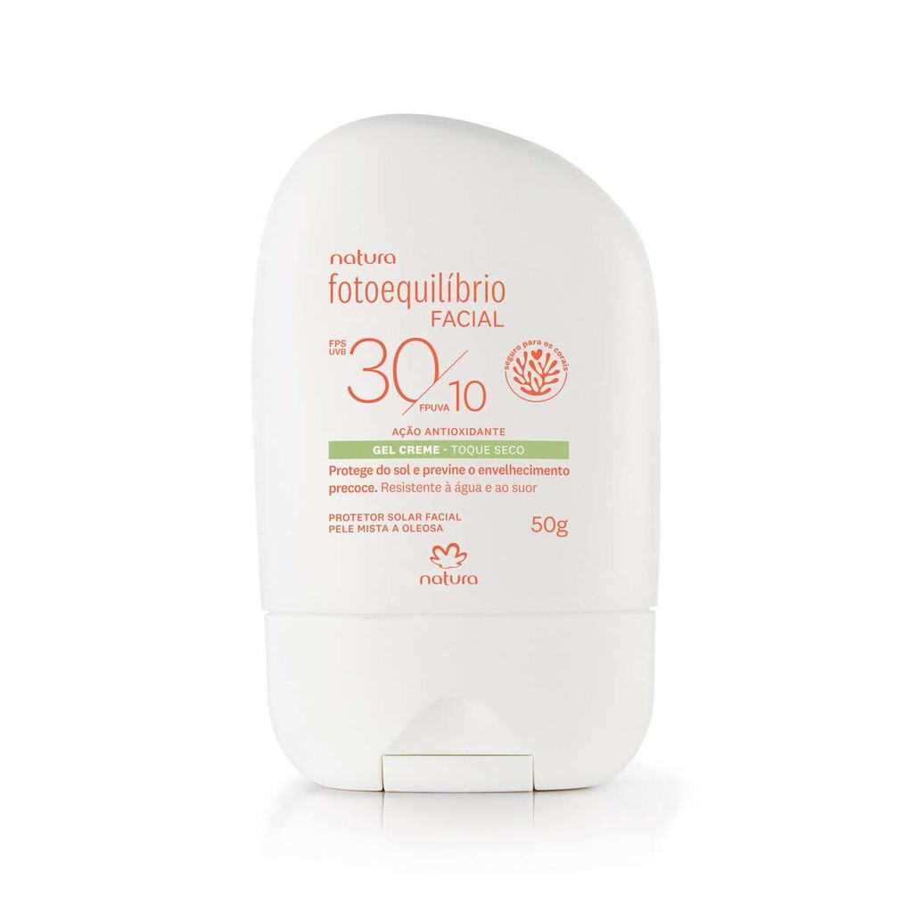 Protetor Facial Gel Creme FPS 30/FPUVA 10 Fotoequilíbrio
