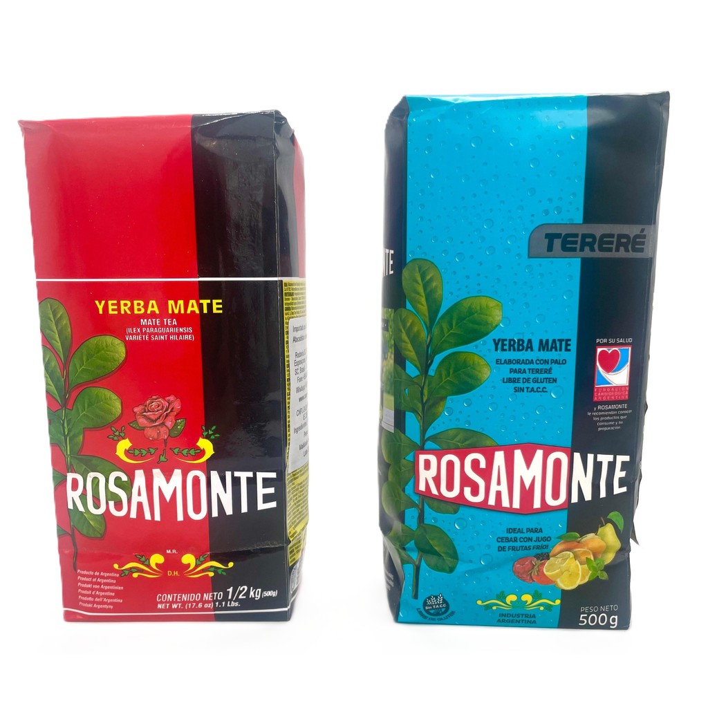 Kit 2 Erva Mate Rosamonte(Tradicional e Tereré 500g)