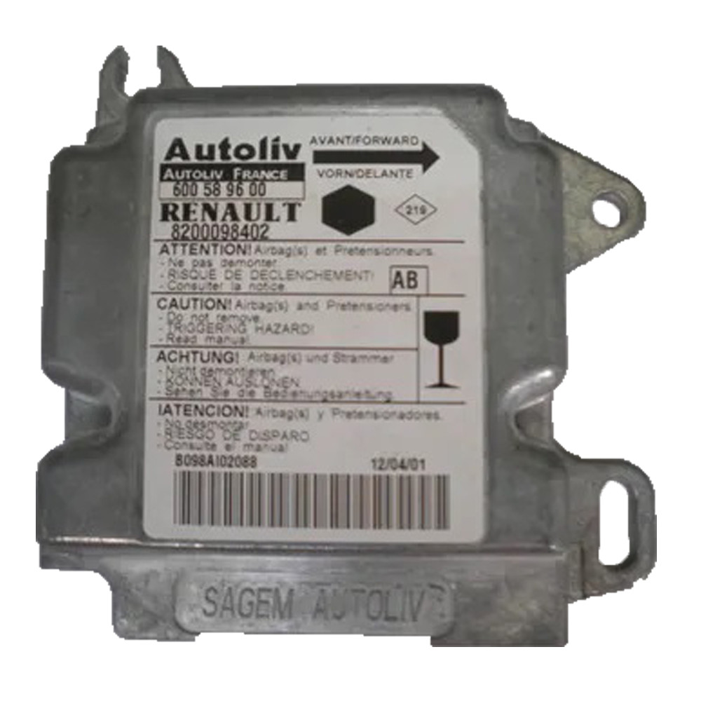 8200098402 Modulo Central AirBag Kia Kangoo