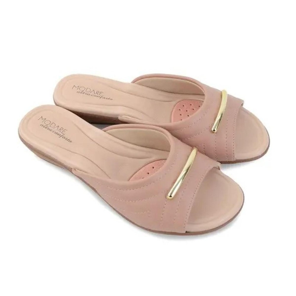 Tamanco Modare UltraConforto Strech Feminino - Rosa Claro - Women Shoes