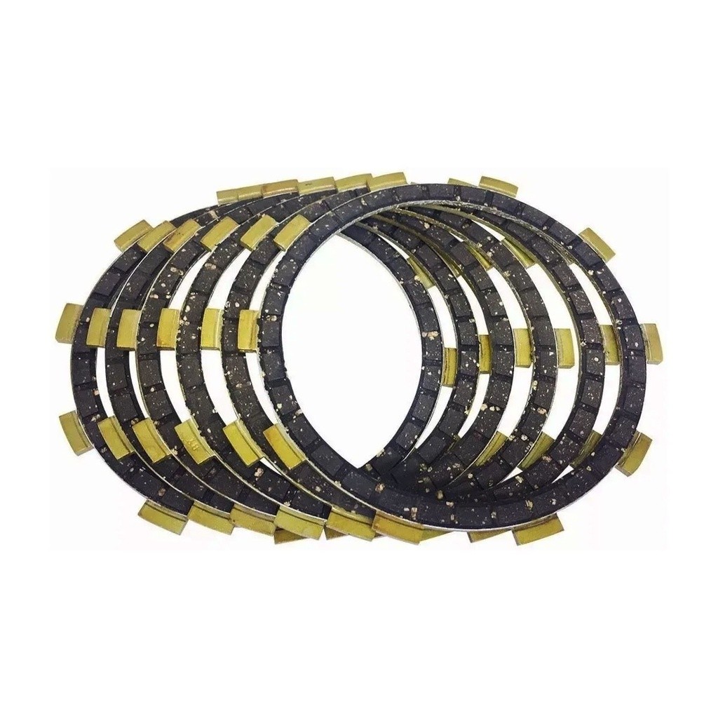 Disco Embreagem Dt 180 Dtn 180 Tdr 180 Dtz 180 Kit 6 Discos Modelo Original
