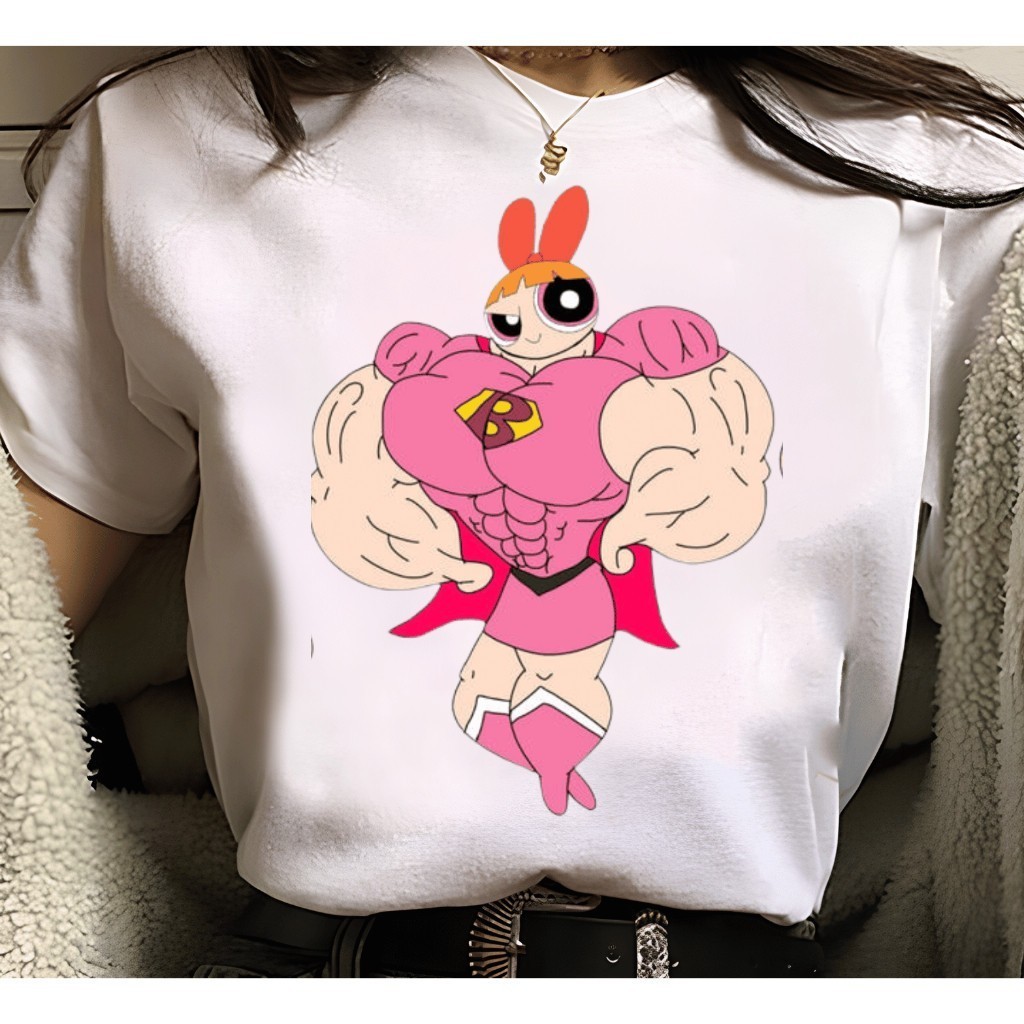 Camisa Camiseta Meninas Super Poderosas Maromba Docinho Lindinha Florzinha Treino Academia shop