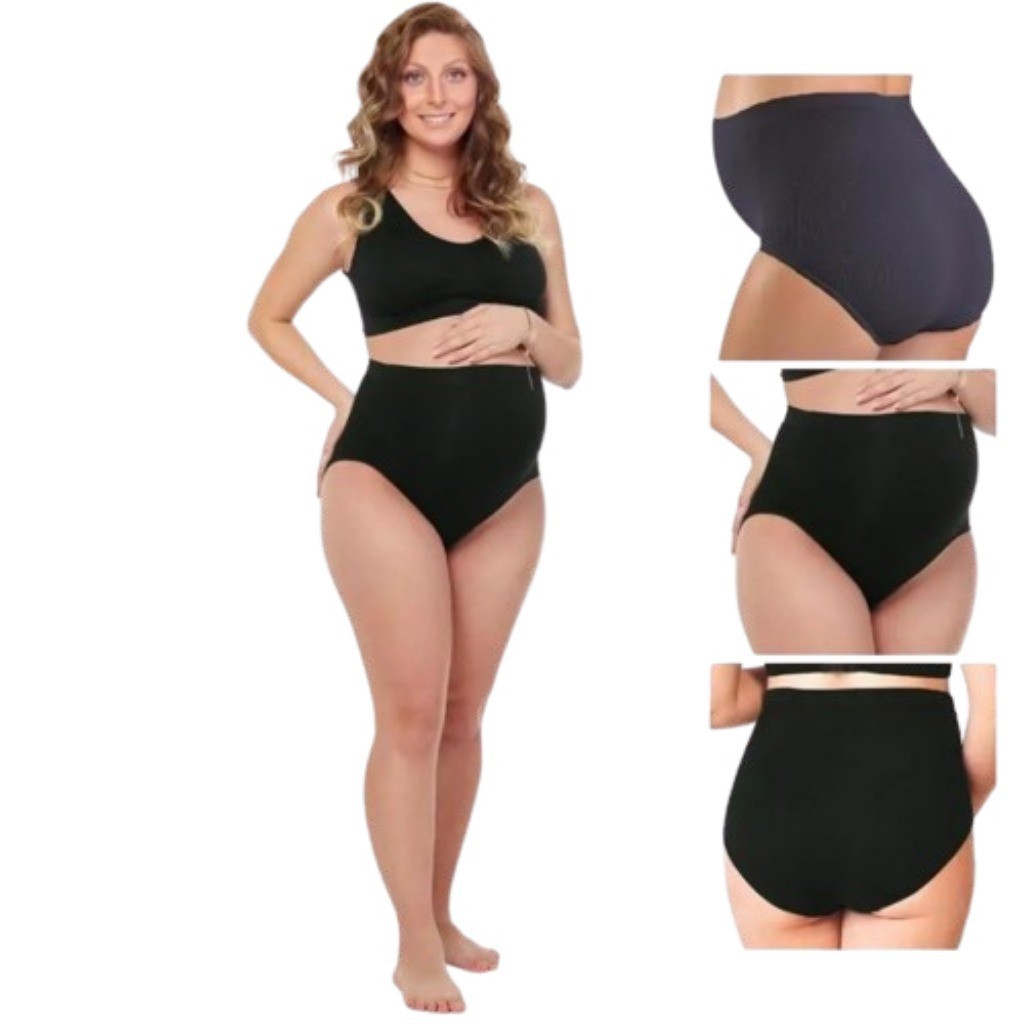 kit com  5  calcinhas Para Gestante Cintura Alta Conforto. calcinha gestante e pós parto
