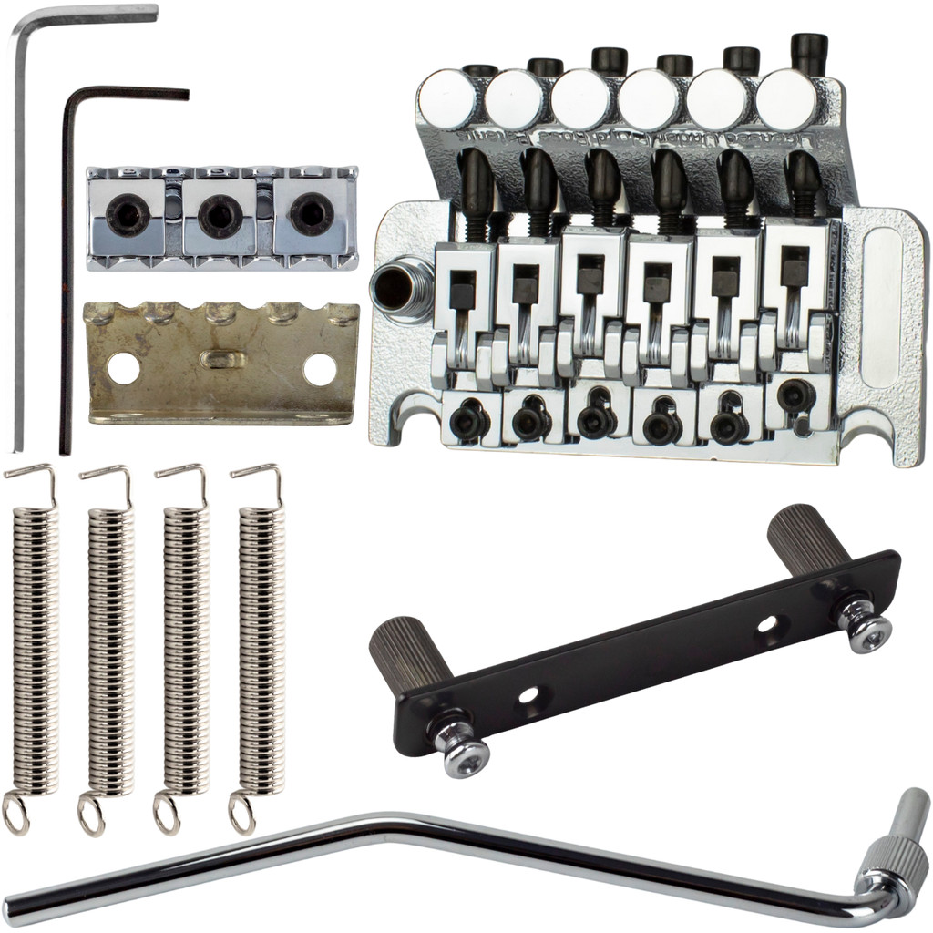 Ponte Floyd Rose Kahler Licenciada BL002 Cromada 10.5mm