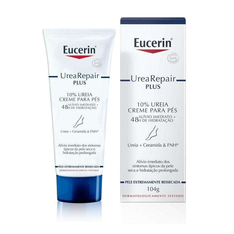 Creme para Pés Secos Eucerin Urea Repair Plus 104g em Oferta na Shopee