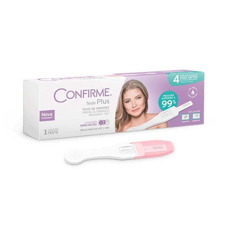 Teste de Gravidez Confirme Plus 1 Teste em Oferta na Shopee