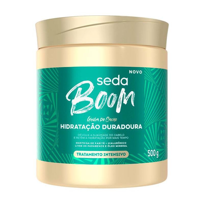 Máscara de Tratamento Seda Boom Hidratação Duradoura 500g - Beauty