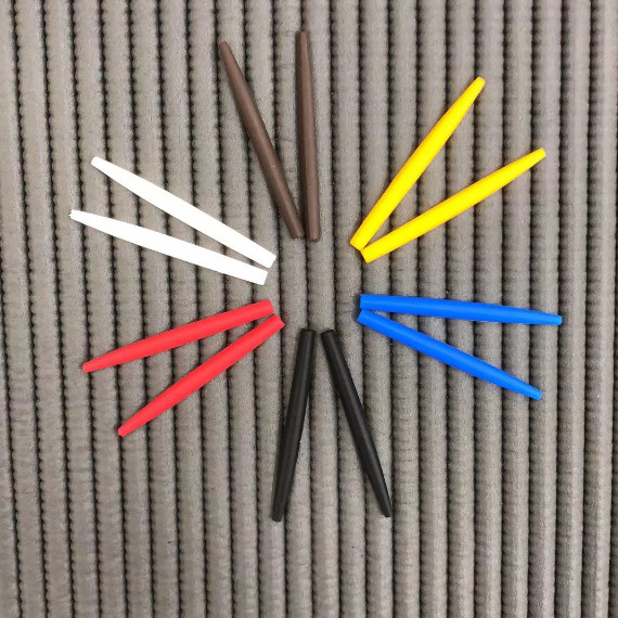 Par de Borracha Várias Cores Para Armação Oculos Descanso Molinha