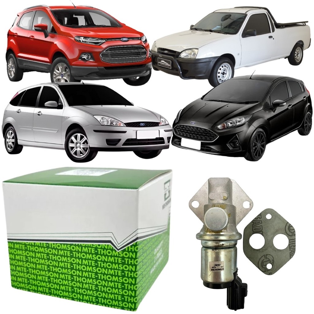 Atuador Marcha Lenta Mte-thomson Para Ford Courier Ecosport em Oferta na Shopee