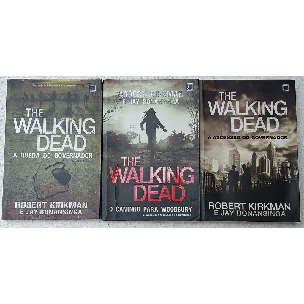 3 Volumes: The Walking Dead: O caminho para Woodbury, A queda do Governador, A ascensão do governador de ... 7220776