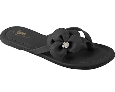 Sandália Rasteira Infantil Feminina WorldColors Mariah - Preto em Oferta na Shopee