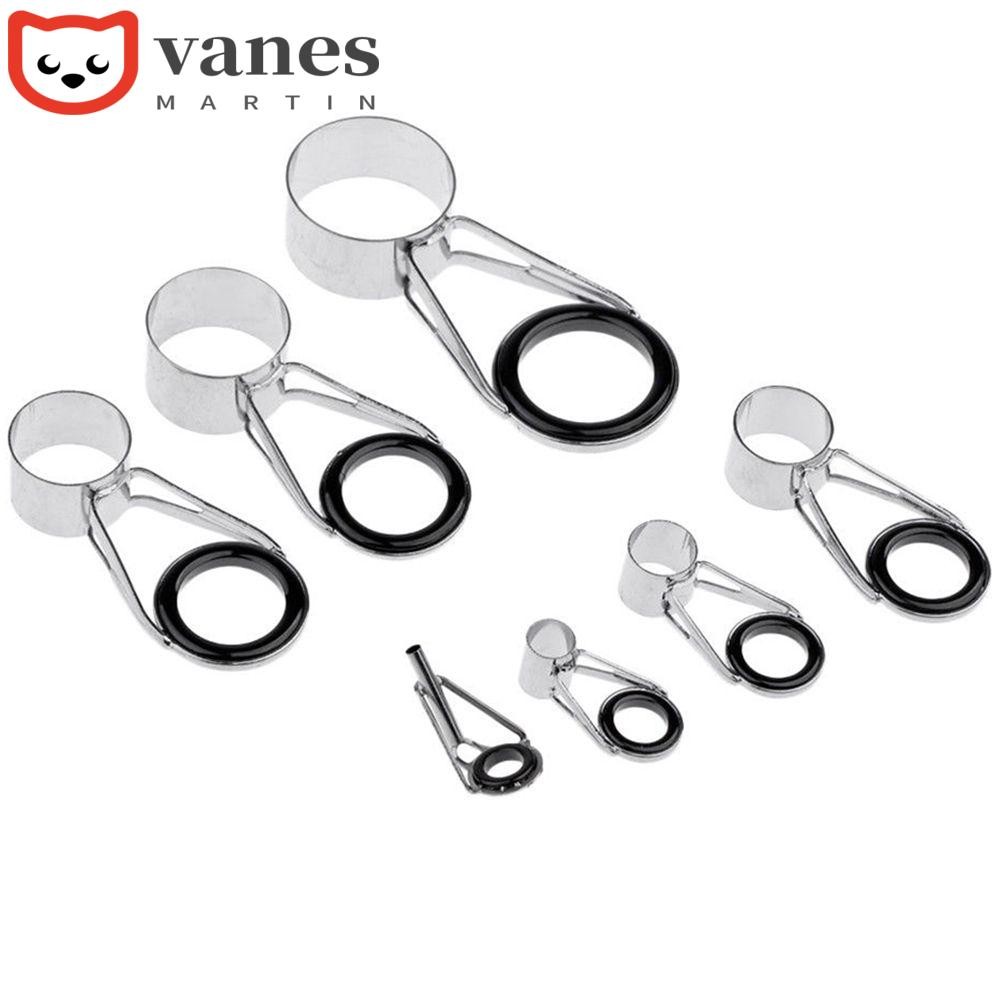 Guias De Vara NAESV Inoxidável DIY 7 Tamanhos Acessórios Ferramentas Reparo Pesca