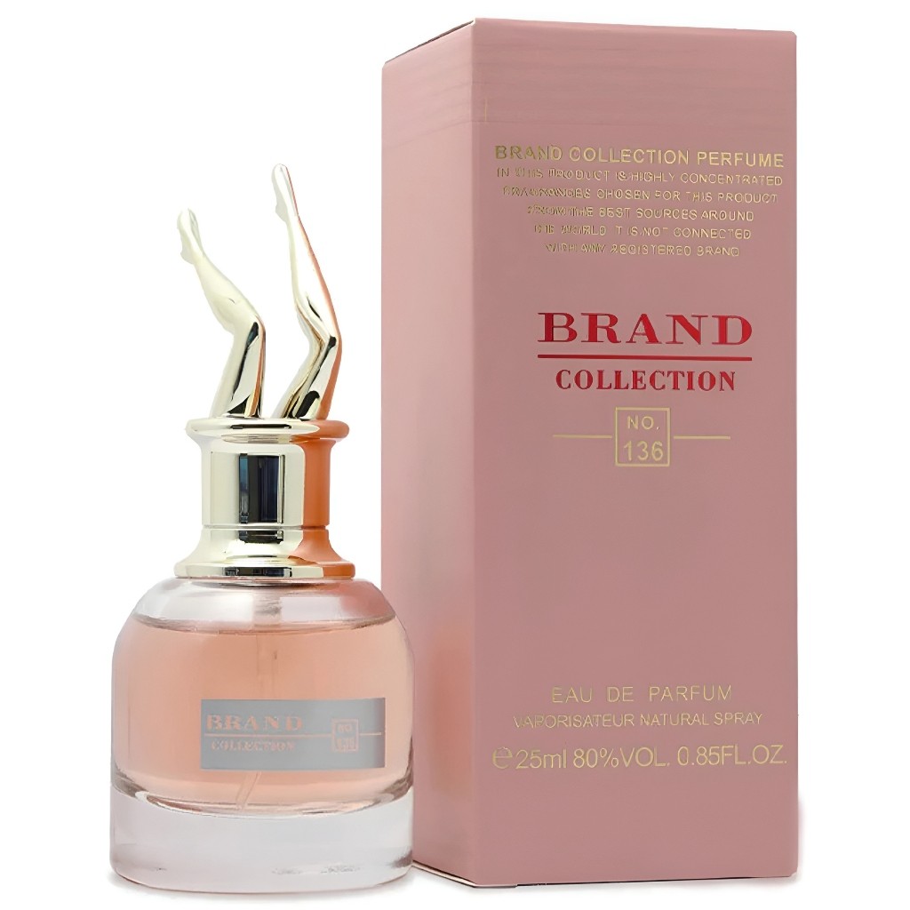 Perfume Feminino Original Importado Pernas Barato Distribuidor 25 ml N.136 Brand Collection