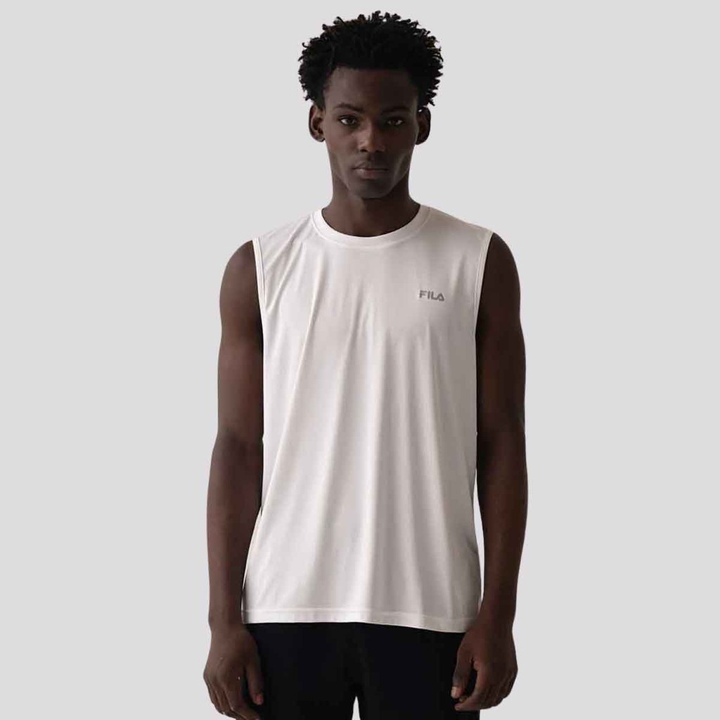 Regata Fila Basic Sports II Branco e Prata