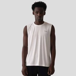 Regata Fila Basic Sports II Branco e Prata
