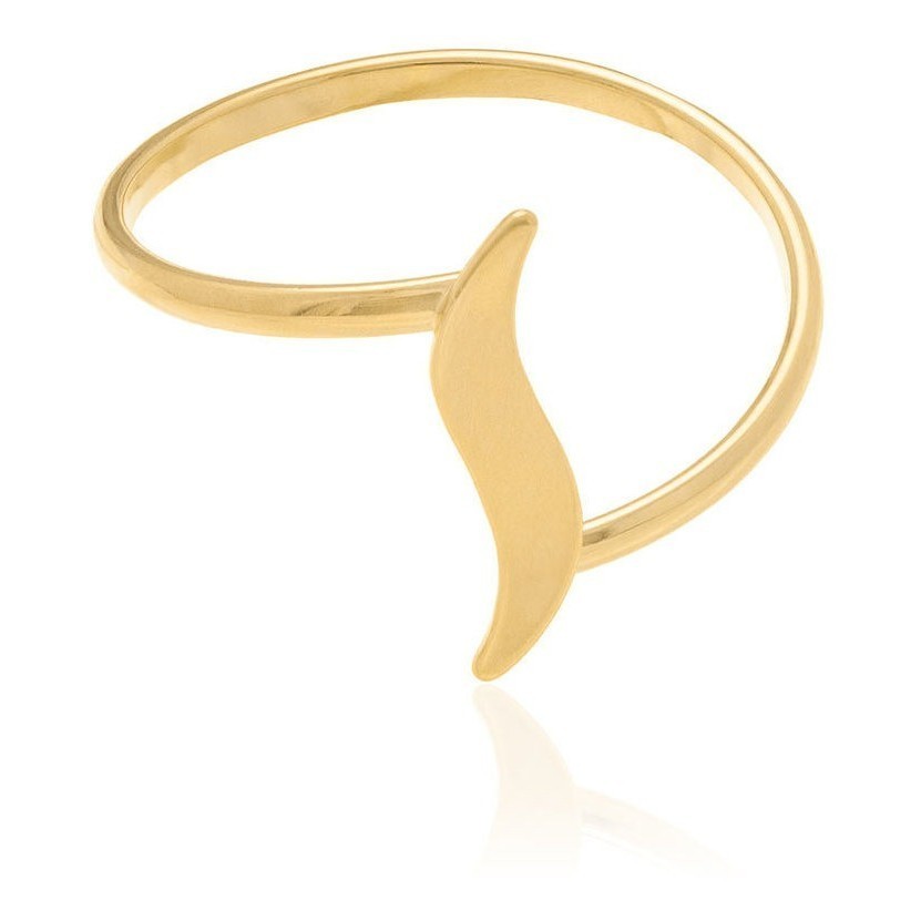 Anel Skinny Ring Espiral   S  Unindo Rommanel 511964 em Oferta na Shopee
