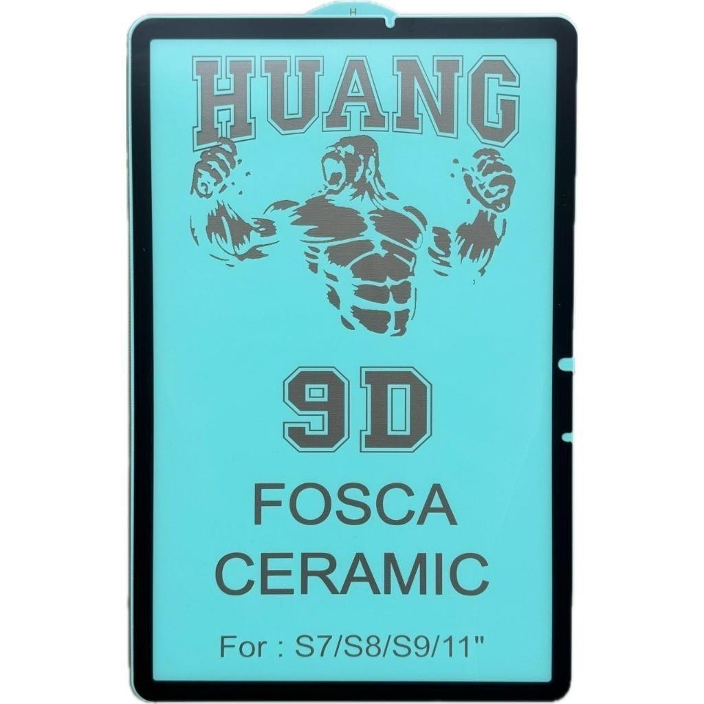 Película Cerâmica Fosca Para Samsung Tab S6 S7 S8 S9 S10 S11 A7 A8 A9 Plus FE Lite / Universal 7 8 9 10 Polegadas - PL18 em Oferta na Shopee