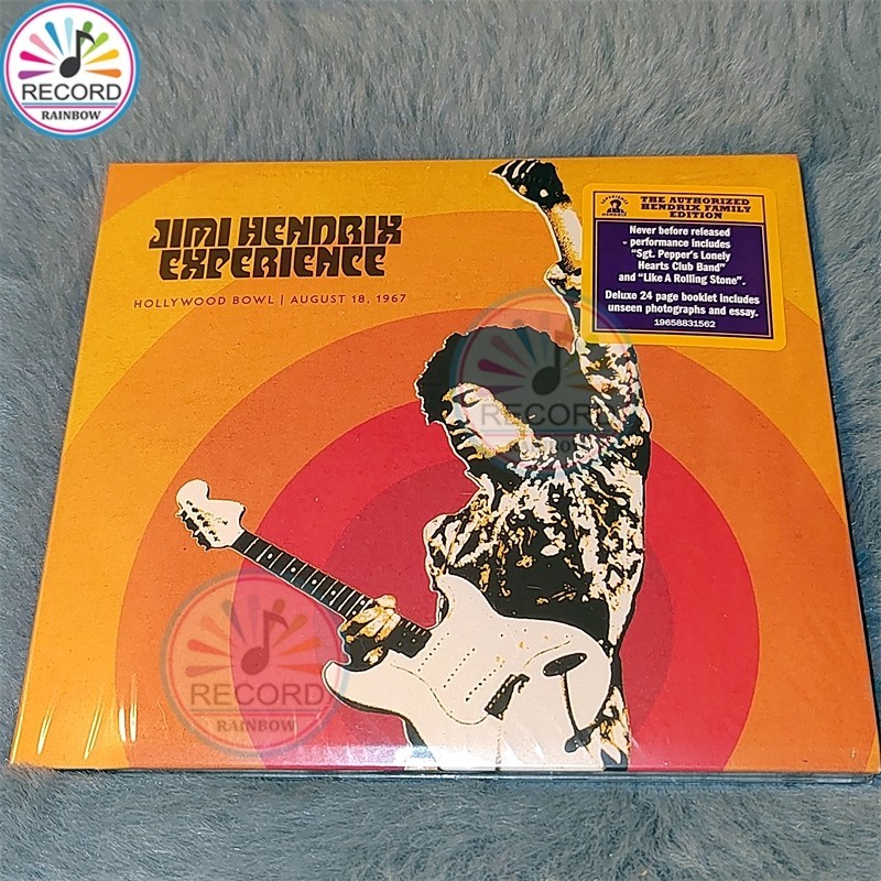 Jimi Hendrix Ao Vivo Na The Hollywood Bowl Agosto 18 1967 Álbum Original [Lacrado] Marca Nova GER/US/MX