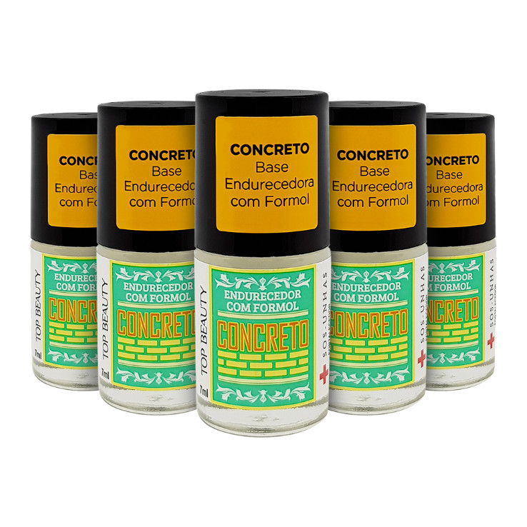 Kit  c/6 Base concreto fortalecedora 7ml