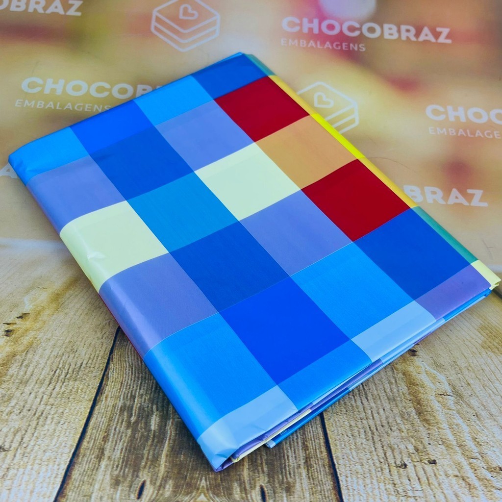 10~50 TOALHAS  P/ FESTA JUNINA XADREZ COLORIDO 78X78 INOVE em Oferta na Shopee