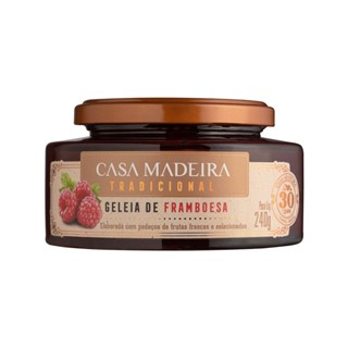 GELEIA GOURMET CASA MADEIRA DE FRAMBOESA 240G em Oferta na Shopee
