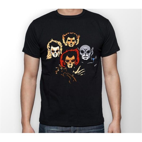 Camiseta Retrô De Desenho Animado Thundercats Rhapsody Thunder Cats