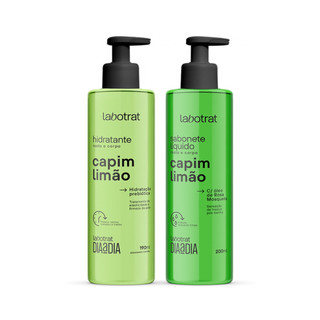 Kit Sabonete Liquído + Hidratante Capim Limão dia a dia Labotrat em Oferta na Shopee