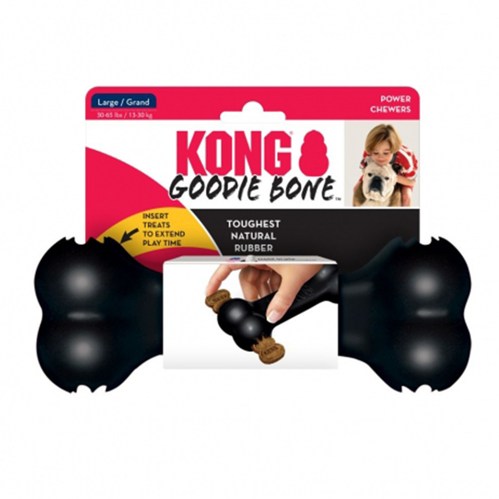 Osso Recheável Para Cachorro Kong Extreme Goodie Bone Grande