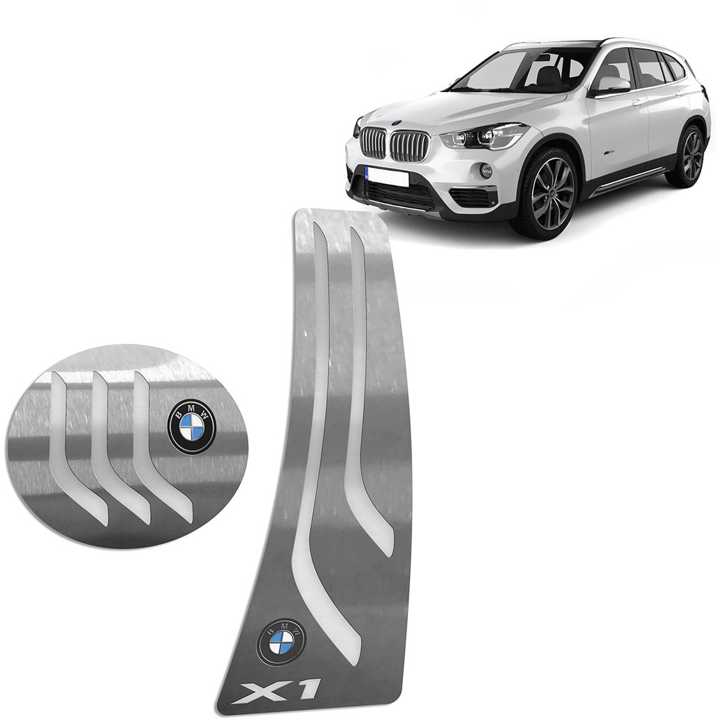 Pedaleira Bmw X1 16/20 Automático Aço Inox - Não fura o pedal em Oferta na Shopee