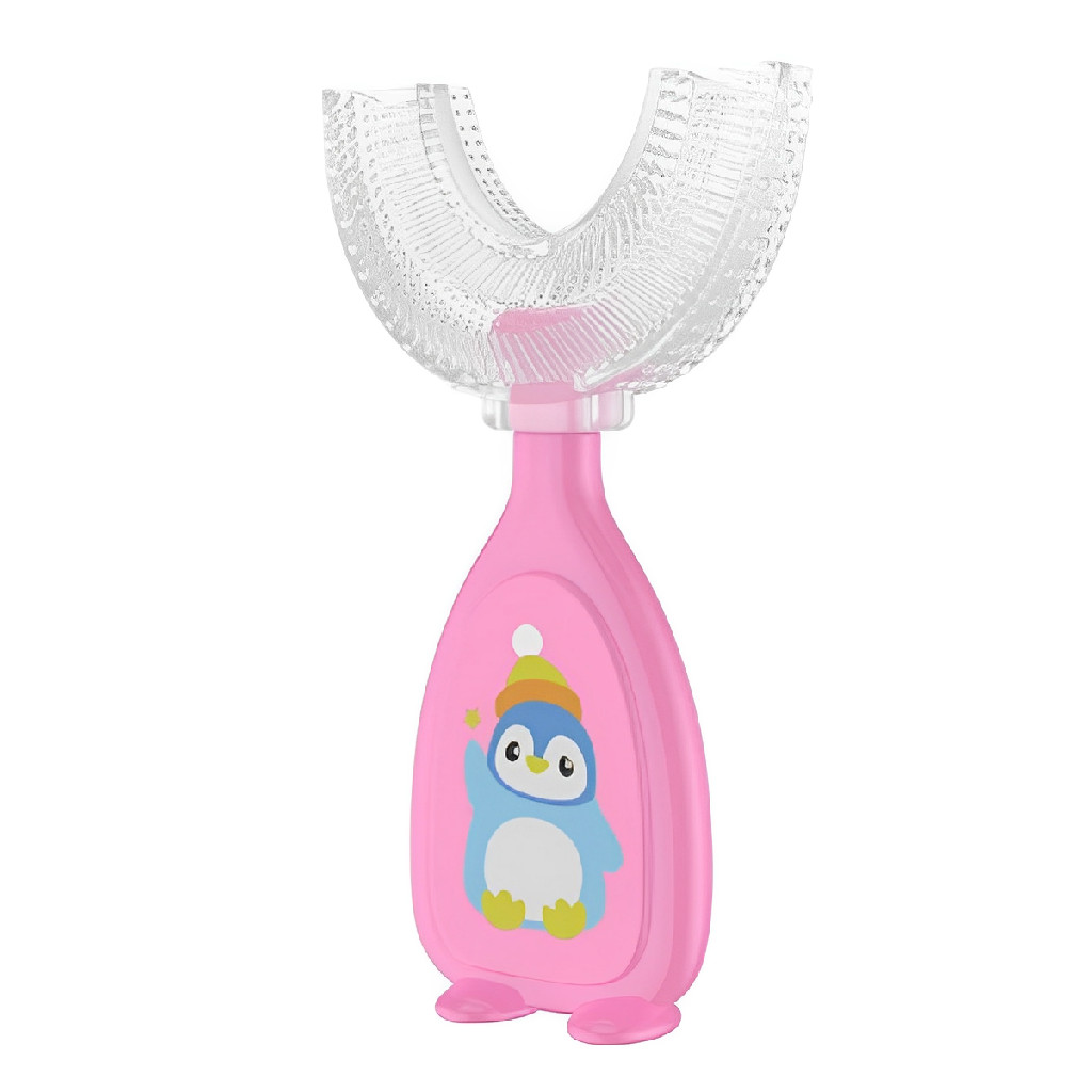 Escova De Dentes Moldeira Limpeza Profunda Dentes crianca Formato U 360 Graus