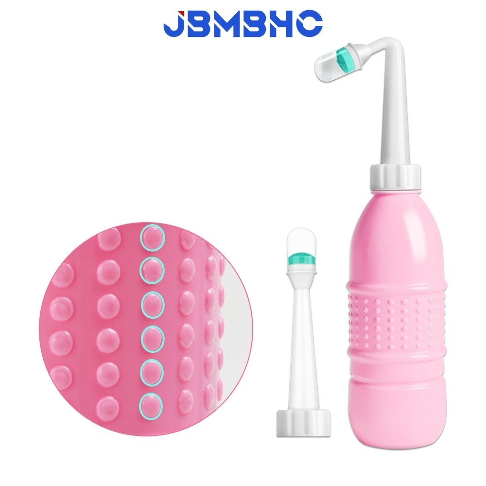 Pulverizador Portátil 500ML Bidê De Lavagem De Bumbum De Bebê Biberão De Limpeza