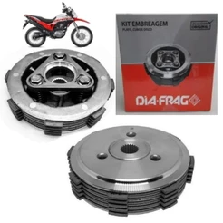 Kit Embreagem Honda Titan Fan Bros 160 XRE 190 2014 à 2020 Original Diafrag