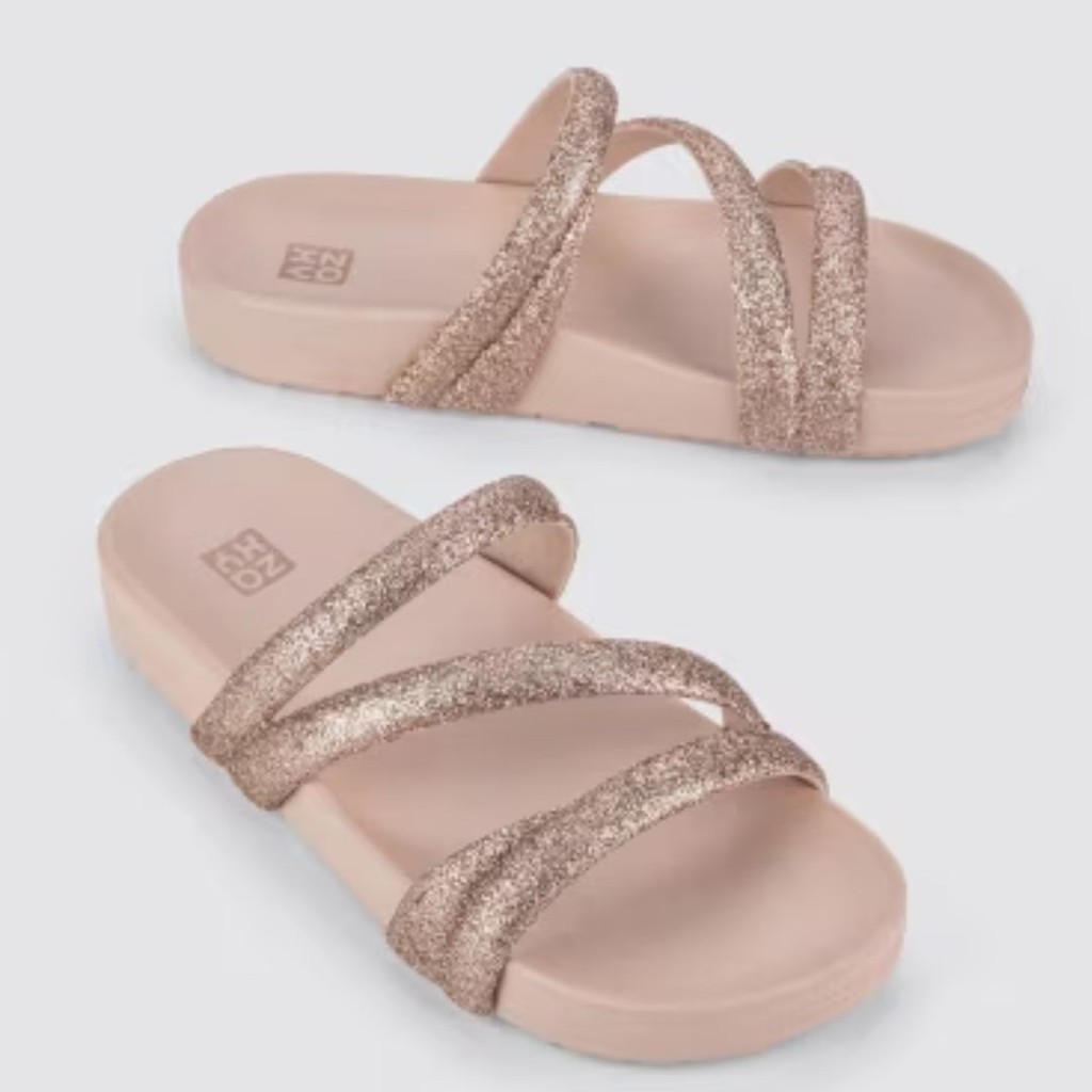 Papete Slide Zaxy Glitter 18956