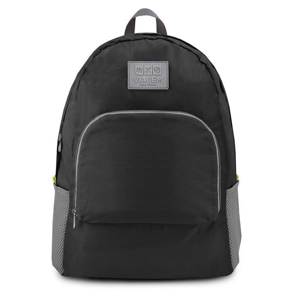 Mochila Dobrável para Viagem Estampa Lisa - Jacki Design