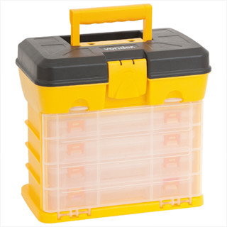 Organizador Plástico com 4 Gavetas OPV 0600 - Vonder em Oferta na Shopee