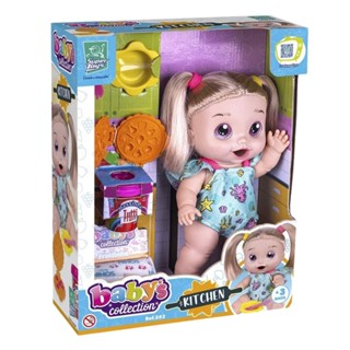 Boneca Babys Collection Kitchen Massinha e Acessórios Super Toys - 582 em Oferta na Shopee