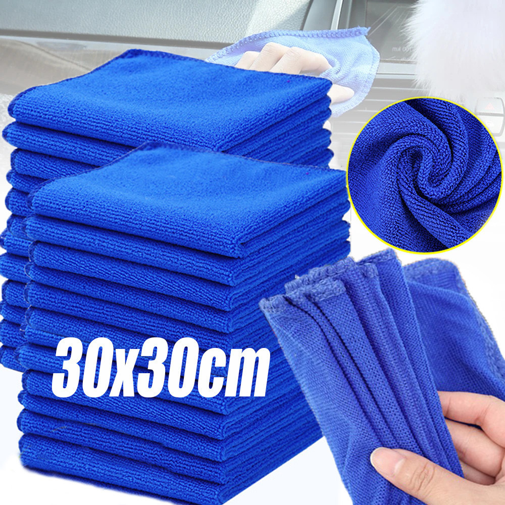 Toalhas De Limpeza De Microfibra-Absorventes , De Secagem Rápida , Finas E Macias-Panos Janelas-Lavagem De Carros-Pano D